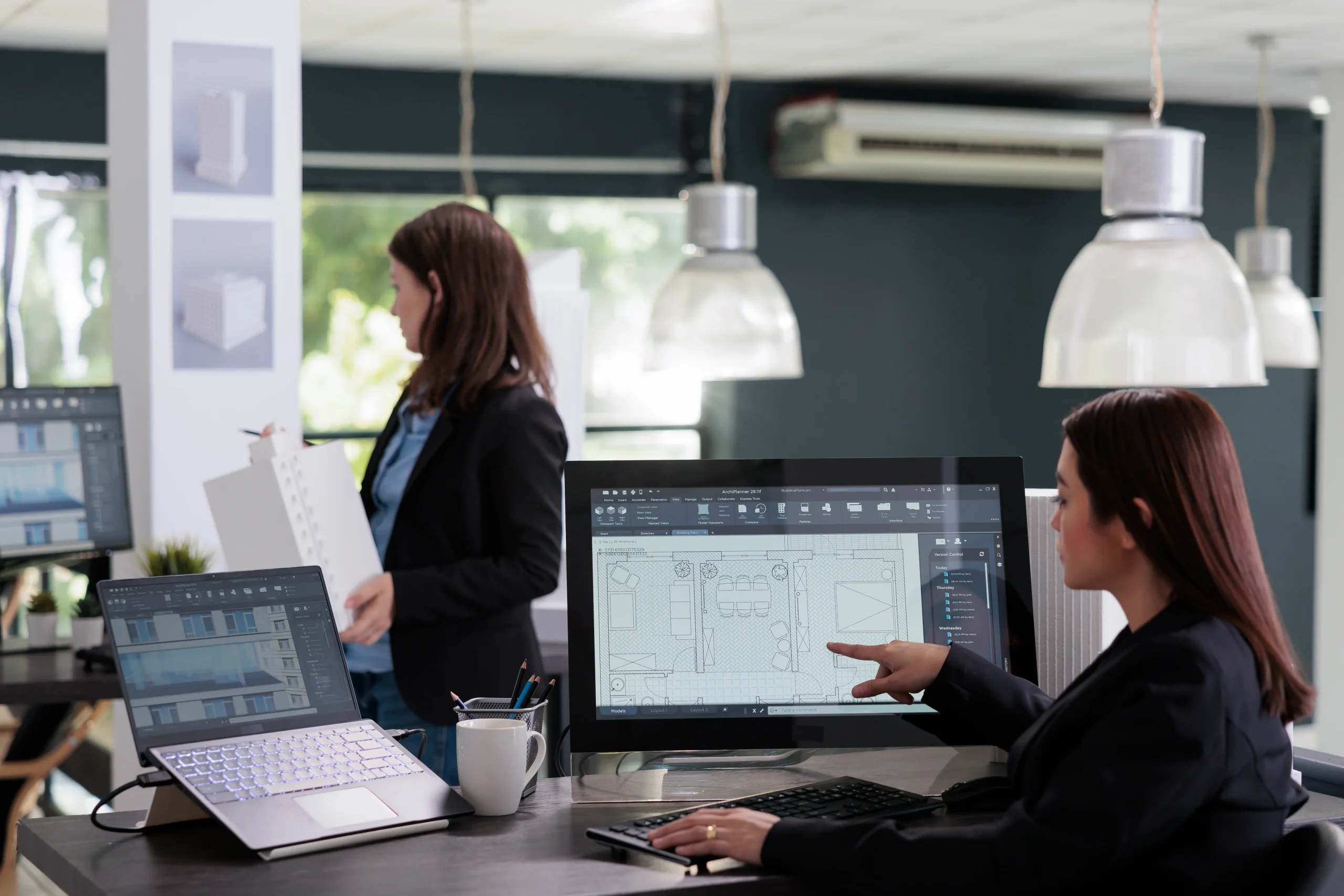 TRAINING 3D BRANCH BANKING DESIGN WITH AUTOCAD